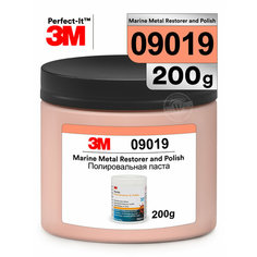 Полировальная паста / полироль для металла 3М™ 09019 Marine Metal Restorer and Polish, 200 грамм 3M