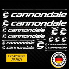 Наклейка Cannondale - набор наклеек на велосипед Нет бренда