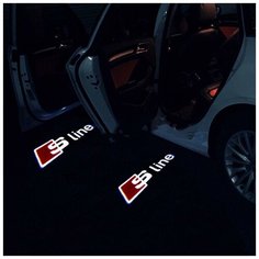 Штатная подсветка дверей Ауди A3/A4/A6/A7/A8/Q3/Q5/Q7 Autostar Germany
