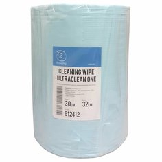 Салфетка обезжиривающая RoxelPro ULTRACLEAN ONE перфорированная голубая 30х32см рулон 400шт