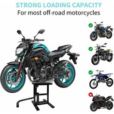 Подставка под кроссовый мотоцикл SM-PARTS с лифтом (до 160 кг, высота 30/41 см) Speedpark