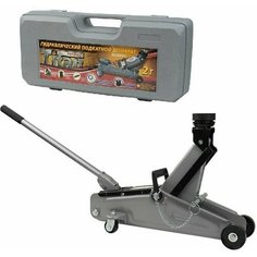 Домкрат подкатной 3т Titan (90 - 390мм) в кейсе 20002, низкопрофильный