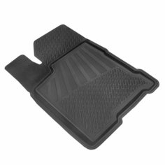 Передний левый коврик в салон для Lada Vesta SD/SW/SW Cross (2015- Н. В.) PREMIUM, резина, 1 шт. Atoll Group