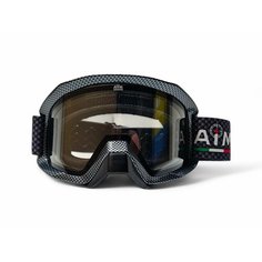 Очки снегоходные с двойной линзой AiM (PRO) 186-102 Carbon Glossy