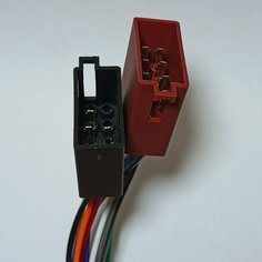 Евро-разъём для подключения автомагнитол 2 * 8pin, раздельные разъемы. NO Name