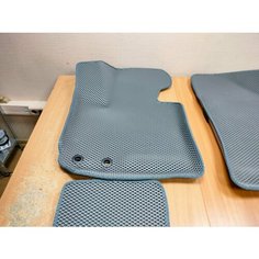 3D eva ковры на автомобиль Kia Sportage 3, Hyundai IX35, 2010-2016 Эва коврики с бортами на Спортейдж 3, ix 35 Carply