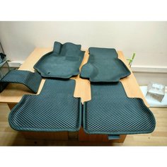 3D Eva ковры с бортами на автомобиль Infiniti FX 2002-2009 Эва коврики на Инфинити Фх Carply