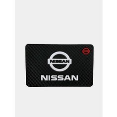 Коврик на панель автомобиля противоскользящий с логотипом NISSAN Нет бренда