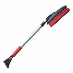 Щетка для снега телескопическая со скребком 86-124 см Super Extendable Snow Brush Zipower 1 шт Китай