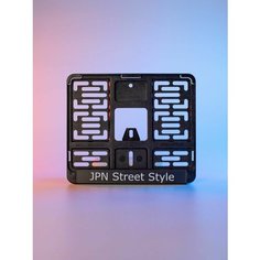 Рамка для мото номера нового образца JPNStreetStyle
