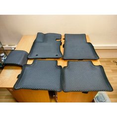 3D Eva коврики на автомобиль Toyota Camry 70, Эва коврики с бортами для Тойота Камри 70 кузов Carply