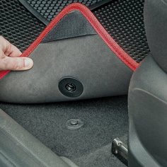Штатные клипсы крепления ковриков AV 4 штуки черные для AUDI FORD KIA NISSAN OPEL VW SKODA LADA RENAULT GEELY HAVAL Коврики Даром