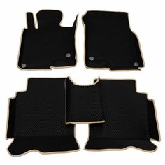 Автомобильные коврики ЭВА (EVA) для Hongqi H5 (I) / Хончи Н5 с 3D бортами 2017 - 2022 АвтоЕва.рф