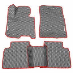 Автомобильные коврики (автоковрики) ЭВА / EVA / ЕВА для Kia Sportage (V) / Киа Спортейдж 5 / 2021 - н. в. + 2 логотипа АвтоЕва.рф