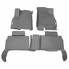 Автомобильные коврики ЭВА (EVA) для CHERY TIGGO 8 (8 PRO, 8 PRO MAX, 8 PRO E+) Черри Тигго 8 (8 Про) с 3D бортами 2018 - н. в. + 2 логотипа АвтоЕва.рф