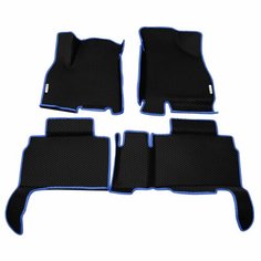 Автомобильные коврики ЭВА (EVA) для CHERY TIGGO 8 (8 PRO, 8 PRO MAX, 8 PRO E+) Черри Тигго 8 (8 Про) с 3D бортами 2018 - н. в. + 2 логотипа АвтоЕва.рф