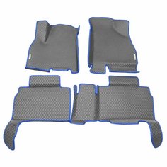 Автомобильные коврики ЭВА (EVA) для CHERY TIGGO 8 (8 PRO, 8 PRO MAX, 8 PRO E+) Черри Тигго 8 (8 Про) с 3D бортами 2018 - н. в. + 2 логотипа АвтоЕва.рф