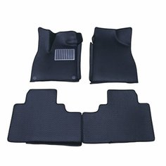 Автомобильные коврики ЭВА (EVA) для GAC GS8 (II) / Гак ГС8 с 3D бортами 2021 - н. в. + подпятник АвтоЕва.рф