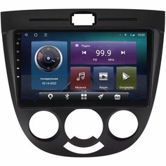 Магнитола CRS-300 Шевроле Лачетти Хэтчбек с кондиционером Chevrolet Lacetti 2004-2013 - Android 13 - Процессор 8 ядер - Память 6+128Gb - Carplay - DSP 36 полос - 4G(Sim)