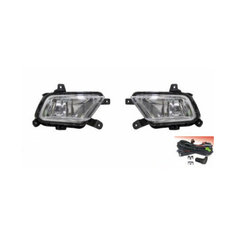 Противотуманные фары (комплект) для Киа Рио 2 2009-2011 год выпуска (Kia Rio 2) Forward KARIO09-070-N