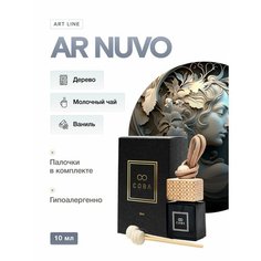 Ароматизатор для автомобиля 10 мл 3в1 для автомобиля/для дома/для шкафа COBA аромат AR NUVO/Красная Секвойя