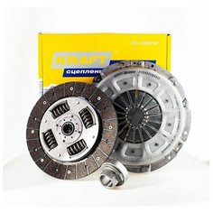 Комплект сцепления GAZEL NEXT 280mm дв. Cummins 2.8 D 330Hm Euro-4 (Корзина), KRAFTTECH W00280D