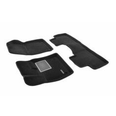 Коврики в салон для GEELY Atlas 2 (2024-) 2wd Euromat 3D Lux