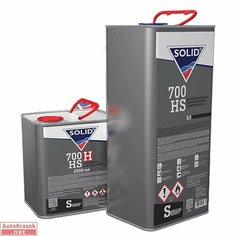 Лак акрил-уретановый SOLID 700 HS 5л +отвердитель 2,5л, (комплект)