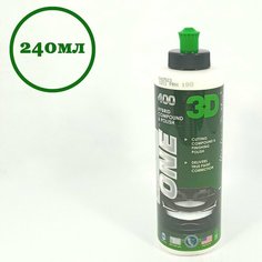 Паста полировальная 3D ONE HYBRID 400OZ08 0,24л