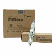 Свеча зажигания иридиeвая 4шт. для двигателей 2.0/3.0/3.8 G4NA/G4KD/G6D автомобилей IX35, Elantra, Sonata, Creta, Tucson, Santa_Fe, Soul, Sportage, Sorento, Optima, Carnival, I40, I30 Hyundai/Kia