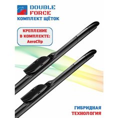Гибридные щетки стеклоочистителя для Tank 500 2022- (комплект 550/450 мм. AeroClip) Double Force