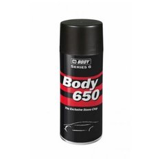 Антикор для автомобиля HB Body 650 0,4 л черный аэрозоль/ на основе каучука / антигравий