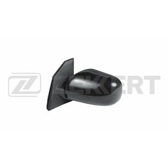 Зеркало в сборе левое / черное / выпуклое / трос регул / Toyota Corolla (E120) с 2001 года. Zekkert