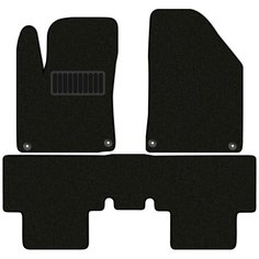 Коврики Allmone "Classic" для Geely Coolray SX11 (2018 - Н. В.), черные, 3 шт. / Джили Курлей