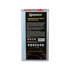 Лак акриловый 2K Startone 720 HS (с отвердителем), 4,5л+2,25л
