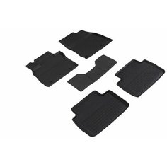 Резиновые коврики с высоким бортом Seintex для Mazda CX30 2019-2024