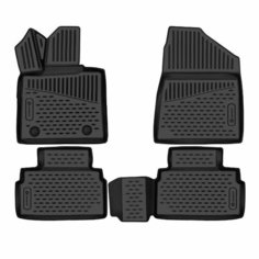 Коврики 3D в CHANGAN UNI-Т (I), 2022 -, 4шт. (полиуретан), Чанган Юни-Т Element