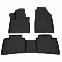 Коврик салонный полиуретановый (черный) для Hyundai Tucson (21-Н. В.) (Борт 4см) Rezkon