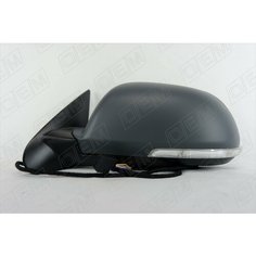 Зеркало левое для Шкода Октавия А5 ФЛ 2008-2013 год выпуска (Skoda Octavia A5 FL) O.E.M. OEM0100ZL
