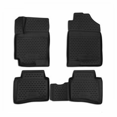 Коврики в салон для Kia Rio (2017-2024) / Киа Рио 4 Element