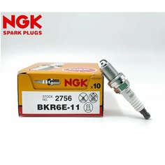 Свеча зажигания NGK BKR6E-11 (2756) комплект 4шт. 100% Оригинал
