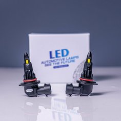 Светодиодные лампы HB3 9005 50W 6000k / для фар Kia Rio 4, X-Line 2017 автомобильные LED лампочки Optipro