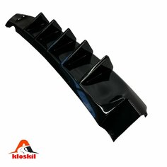 Диффузор заднего бампера Лада Приора2 LADA PRIORA2 Седан (цвет: Черный лак) Нет бренда