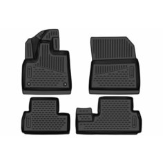 Коврики 3D в салон подходят для OPEL COMBO (E Life X19), 2018-, минивэн, 5-мест, 4 шт. (Европа) / Опель Комбо Element