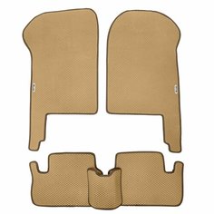 Автомобильные коврики ЭВА (EVA) для Lada ВАЗ (2108-21099,2113-2115) + 2 логотипа АвтоЕва.рф