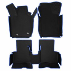 Автомобильные коврики ЭВА (EVA) для Lada Largus (Лада Ларгус) с 3D бортами АвтоЕва.рф