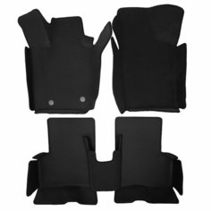 Автомобильные коврики ЭВА (EVA) для Lada Largus (Лада Ларгус) с 3D бортами АвтоЕва.рф