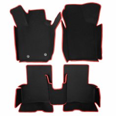 Автомобильные коврики ЭВА (EVA) для Lada Largus (Лада Ларгус) с 3D бортами АвтоЕва.рф