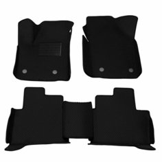 Автомобильные коврики ЭВА (EVA) для Geely Tugella / Джили Тугелла с 3D бортами 2019 - н. в. + подпятник АвтоЕва.рф