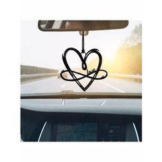 Подвеска в машину на зеркало Любовь, подарок автолюбителю. Art on Wheels